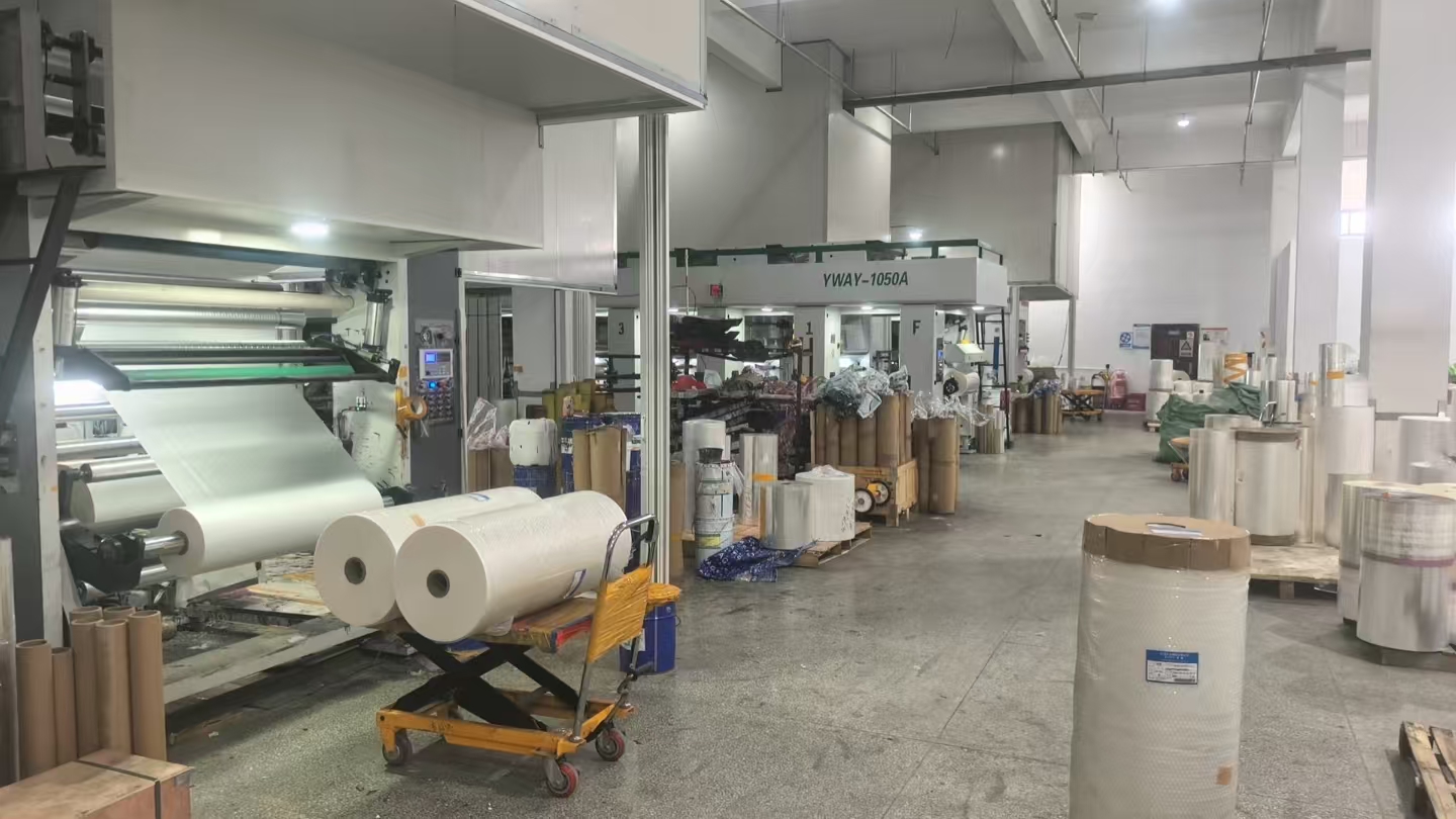 Automatic packaging machine roll film, plastic composite film (BOPP, CPP, PET, PE)