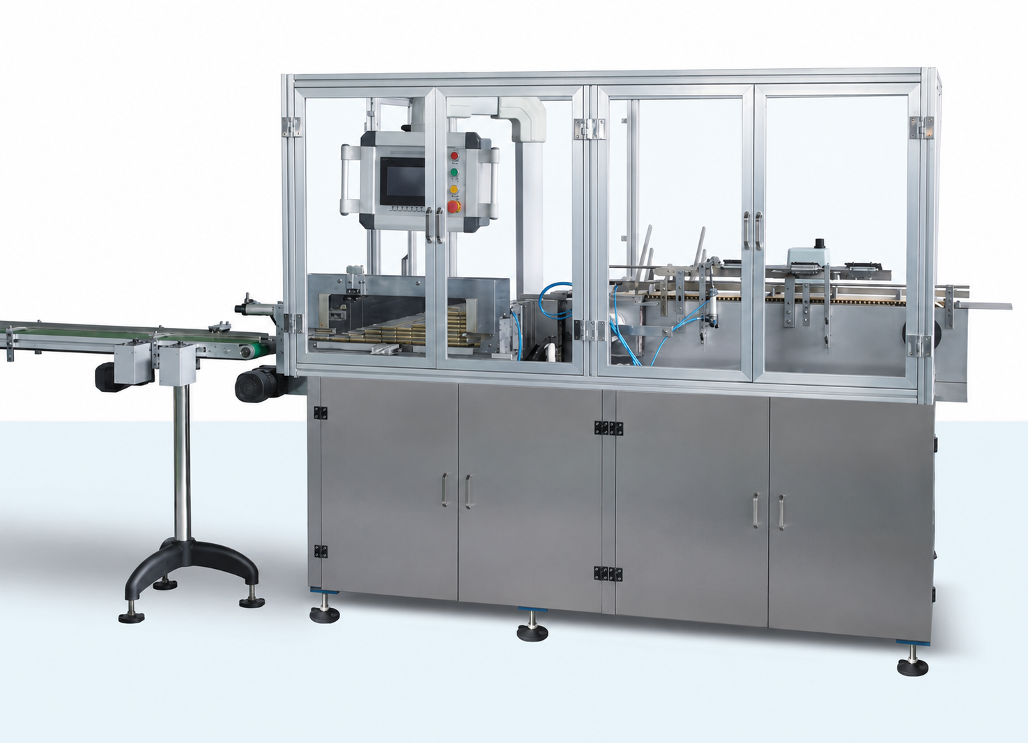 100 Multifunction Automatic Carton Packing Machine（Battery cartoning Machine）